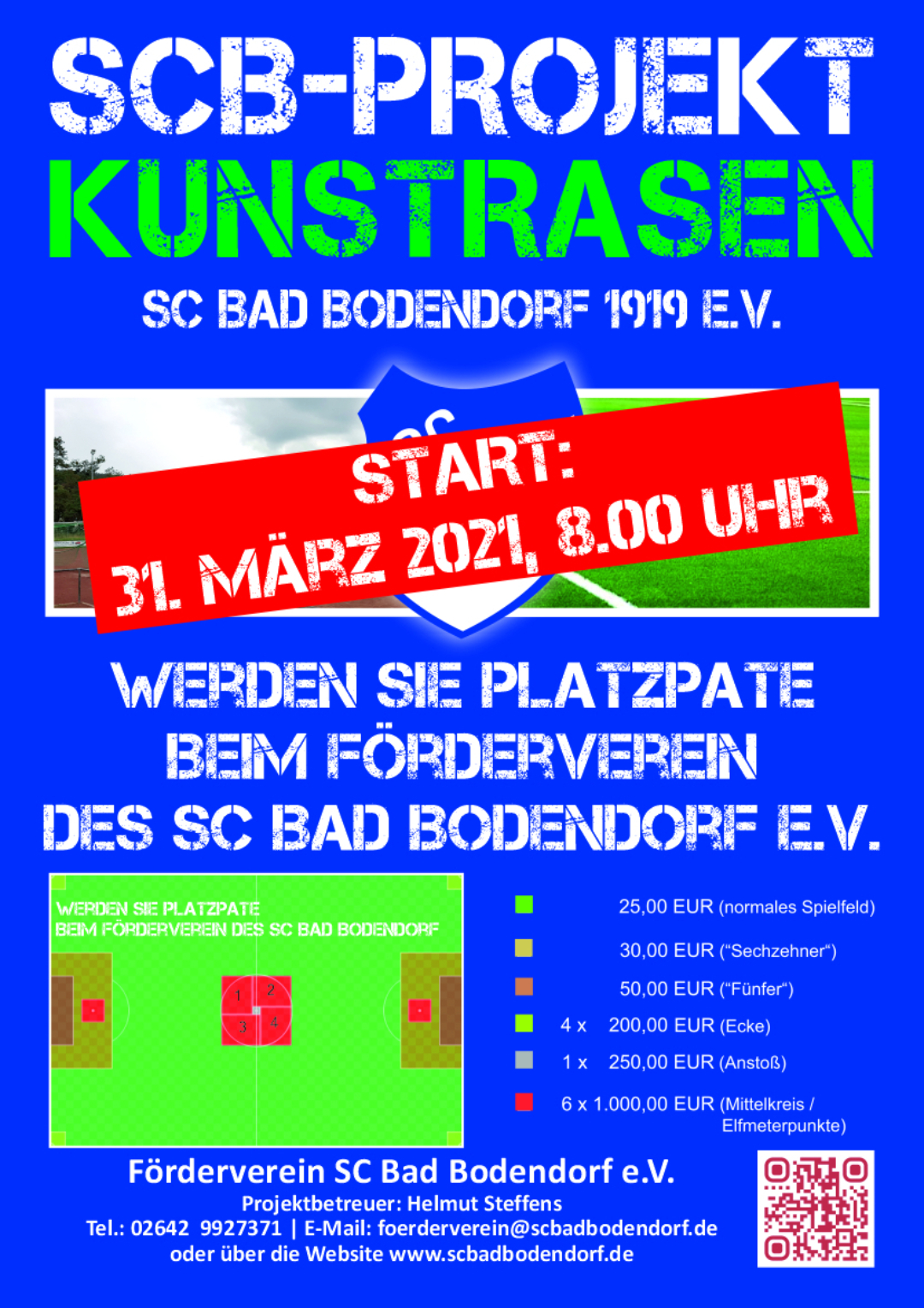 Scb Plakat Kunstrasenpatenschaft Start310321 240321 A4