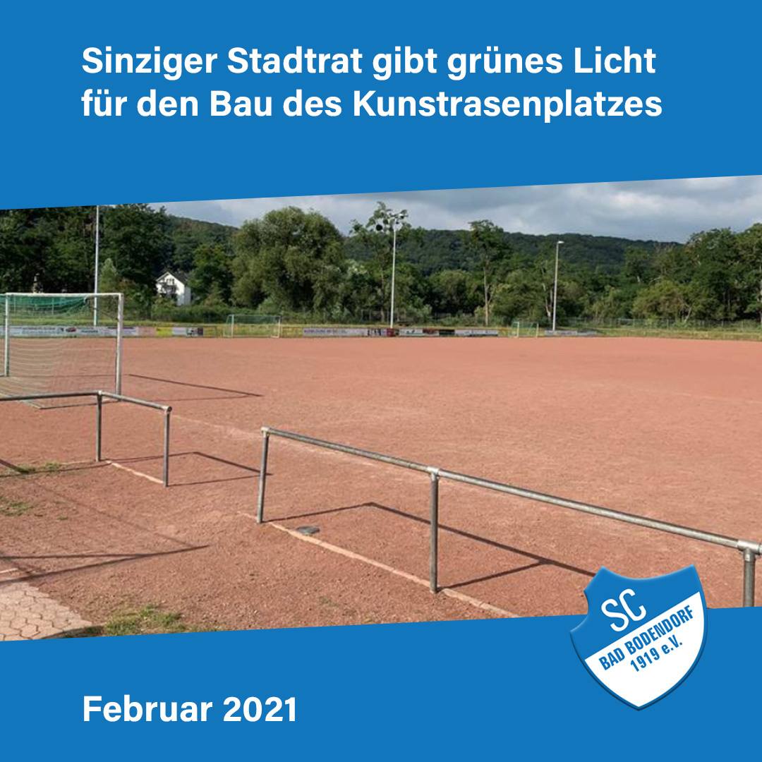 0221 Sinziger Stadtrat Gibt Grünes Licht Für Den Bau Des Kunstrasenplatzes